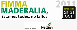 Hettich estará en Fimma- Maderalia 2011